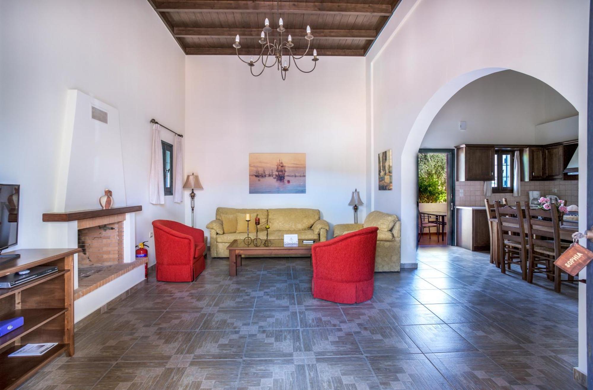 Douliana Villas Habitación foto